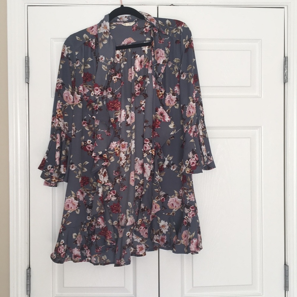 Floral kimono